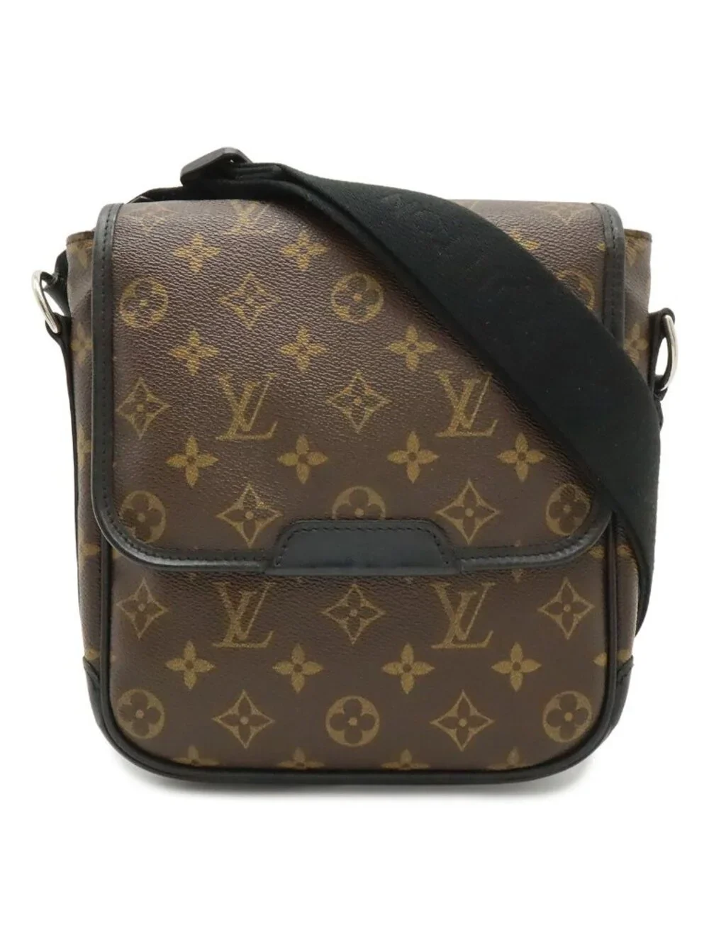Louis Vuitton Monogram Macassar Bus PM Shoulder Bag Pochette